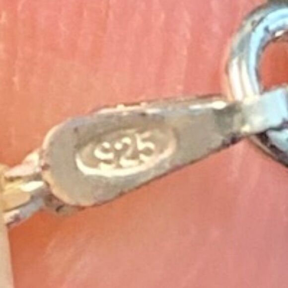 heart bracelet / anklet 925 Italian silver - Picture 5 of 5